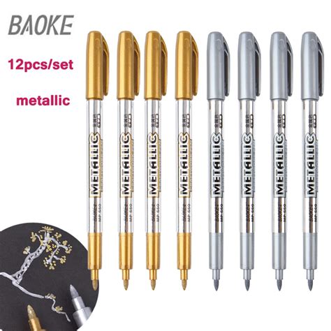 metallic gold fabric marker|gold glitter pen for fabric.